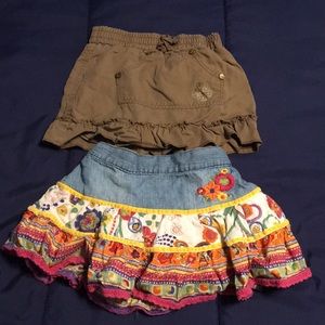Girls set of Children’s Place skorts
